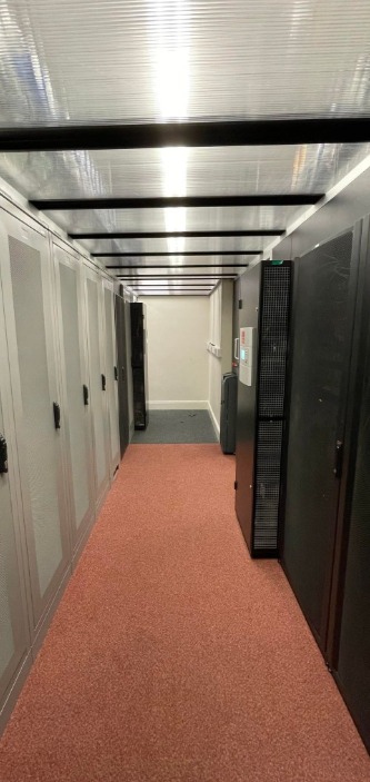 Cold Aisle Data Centre Containment Services By Infiniti 
