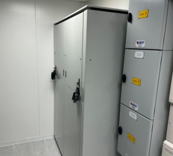 Battery Cabinet Installation by Infiniti