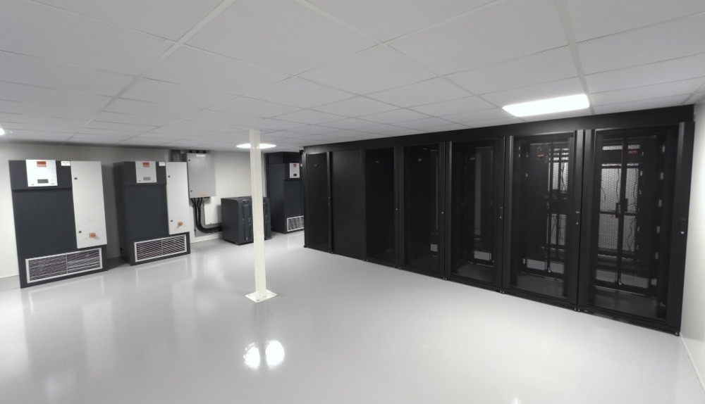 Row of cabinets supplied and installed by Infiniti IT