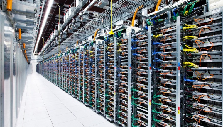Google's Hertfordshire Data Centre Displaying TPUs (Tensor Processing Units)