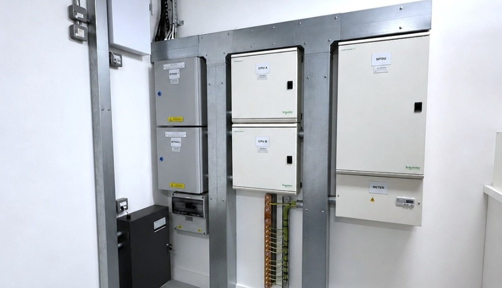 Electrical infrastructure supplied and installed by Infiniti IT
