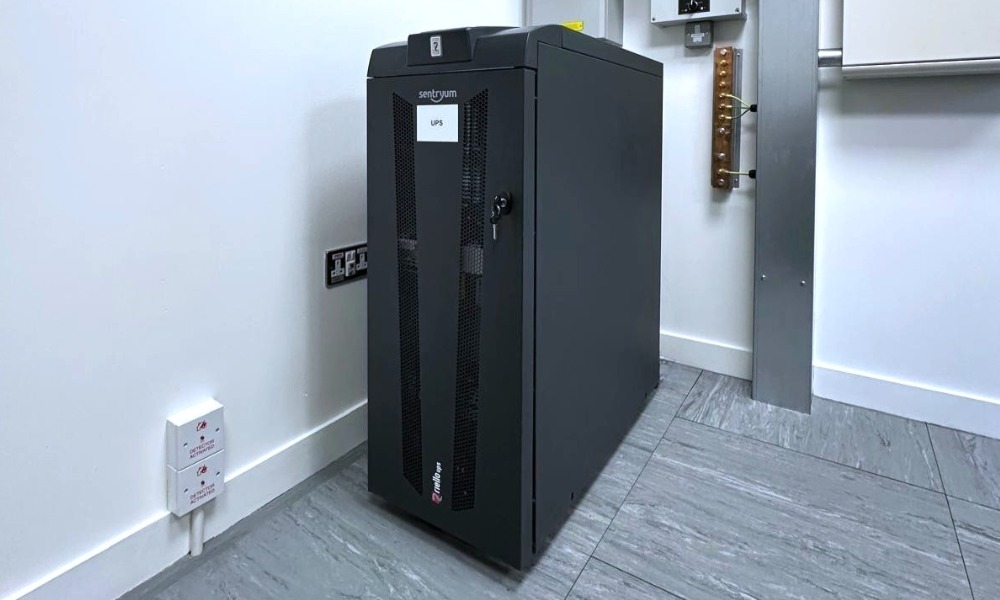 Critical UPS supplied and installed by Infiniti IT